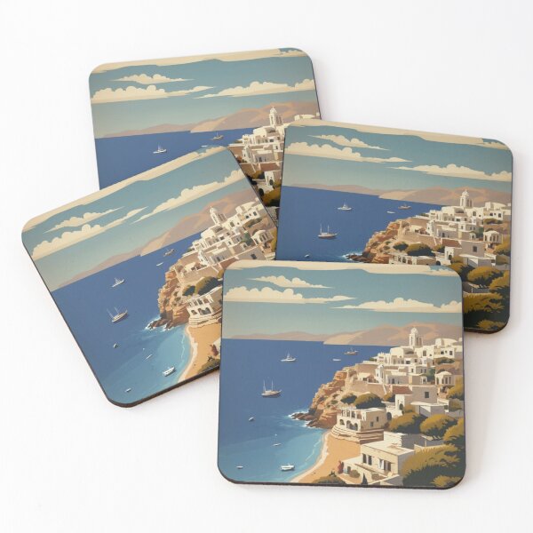 Item preview, 017 Vintage Crete, Greece Poster Design designed and sold by Alexis Art Collection.