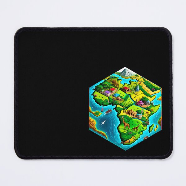 Item preview, Surreal map of Africa designed and sold by AbsoluteA.