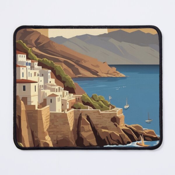 Item preview, 018 Vintage Crete, Greece Poster Design designed and sold by Alexis Art Collection.