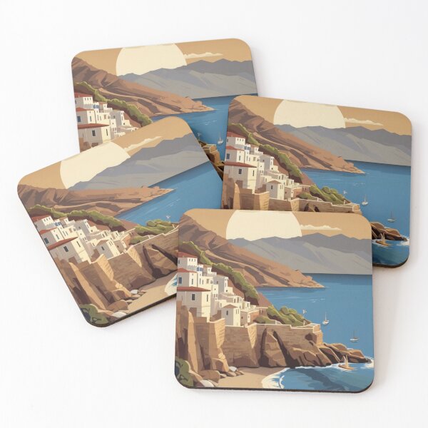 Item preview, 018 Vintage Crete, Greece Poster Design designed and sold by Alexis Art Collection.