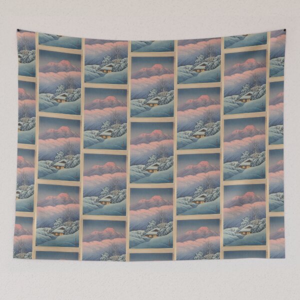 Item preview, Ito, Takashi (1894 - 1982) Dawn at Mt. Myoko Kawase Hasui    designed and sold by TeeARTHY.