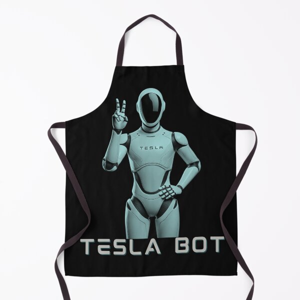 Item preview, Tesla bot designed and sold by TEEJAMBOREE.