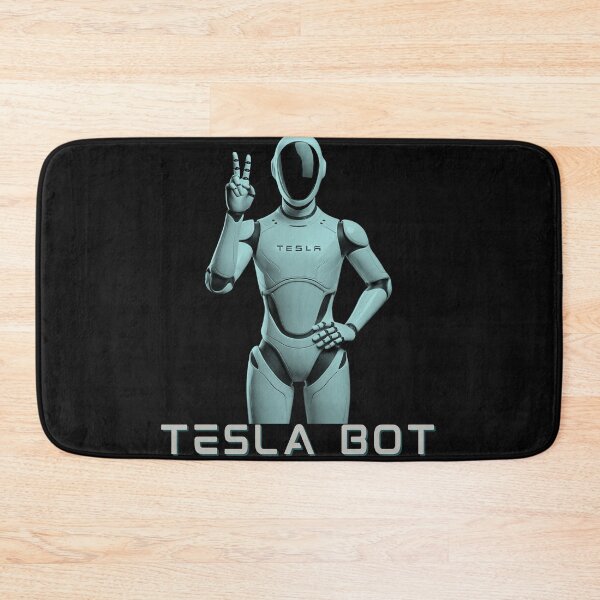 Item preview, Tesla bot designed and sold by TEEJAMBOREE.