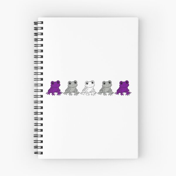 Item preview, Row of Cute Frogs in Graysexual Pride Flag Colors, Frogs Greysexual Flag designed and sold by Travelslightly.