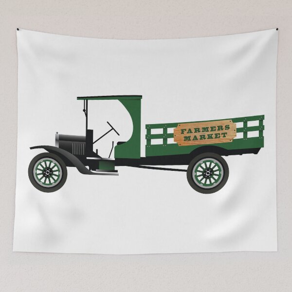 Item preview, Graphic Illustration of Vintage Pickup Truck designed and sold by Hugh Whyte.
