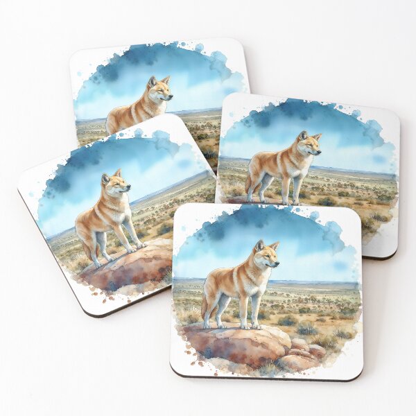 Item preview, Dingo In The Desert designed and sold by RubisLeaf.