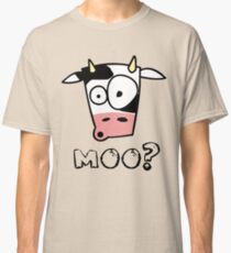 Moo? (light colours) Classic T-Shirt