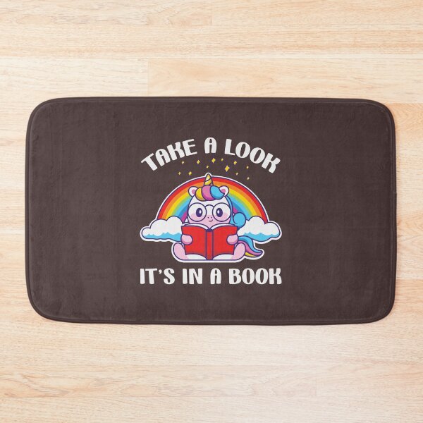 Item preview, Take a Look It_s In A Book Unicorn designed and sold by JohnyThorntonan.