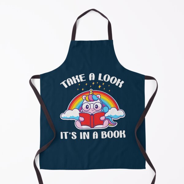 Item preview, Take a Look It_s In A Book Unicorn designed and sold by JohnyThorntonan.