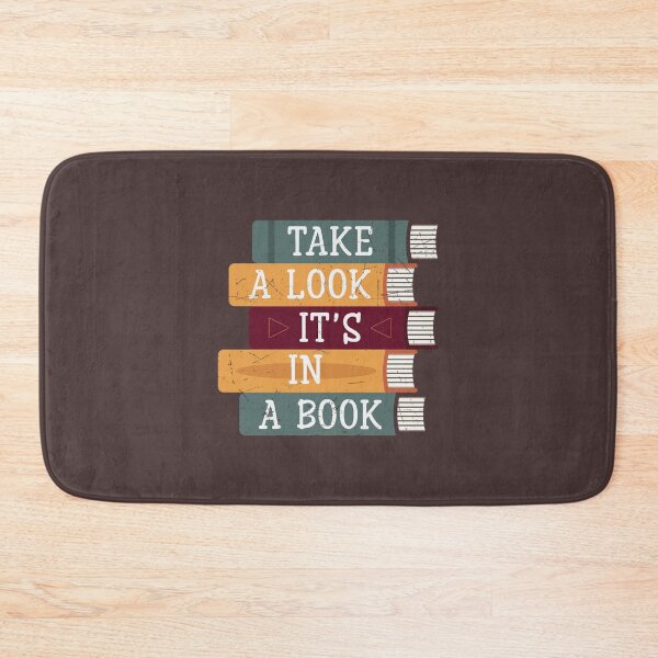Item preview, Take a Look It_s in a Book. Retro, gift for booklovers designed and sold by JohnyThorntonan.