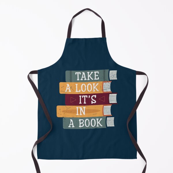 Item preview, Take a Look It_s in a Book. Retro, gift for booklovers designed and sold by JohnyThorntonan.