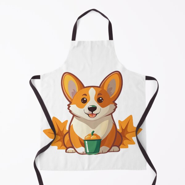 Item preview, Corgi with Pumpkin Latte designed and sold by natalielaf.