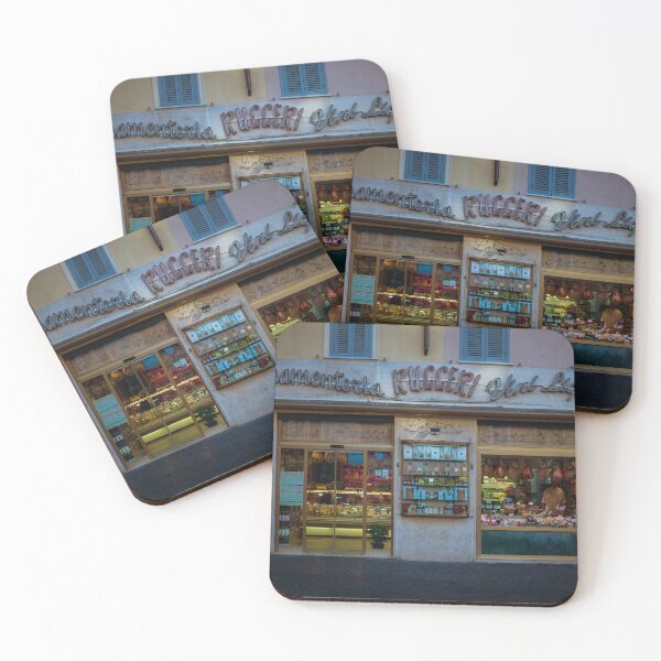 Item preview, Italian Delicatessen at Dusk - Rome, Italy designed and sold by World Wondering Travel Photography.