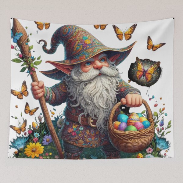 Item preview, Easter,Gnome,Easter Eggs designed and sold by deniz kaya.