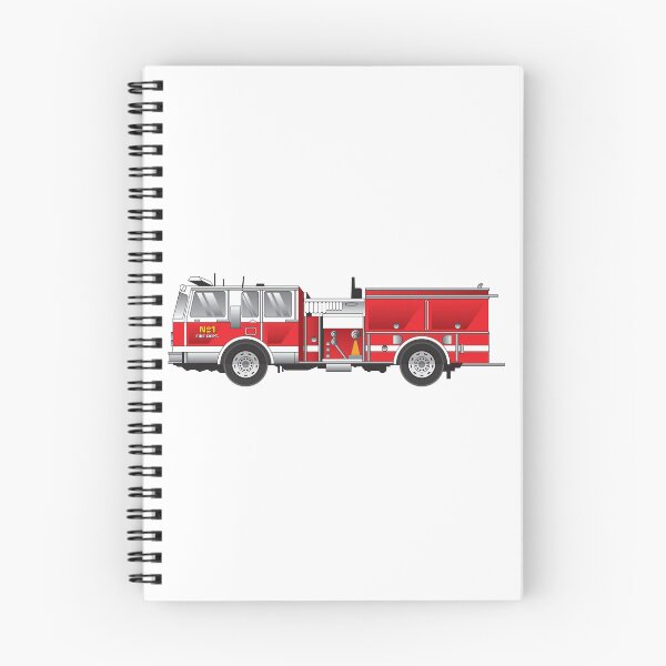 Item preview, Graphic Illustration of Fire Truck designed and sold by Hugh Whyte.