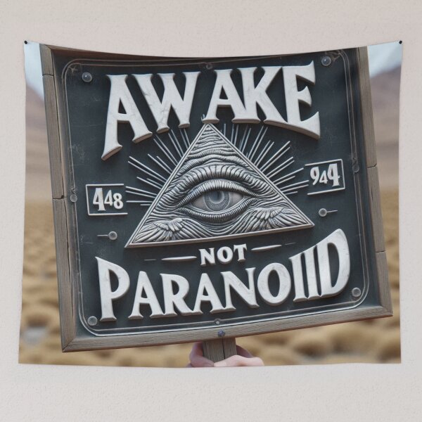 Item preview, Awake Not Paranoid designed and sold by RellimsRealm.