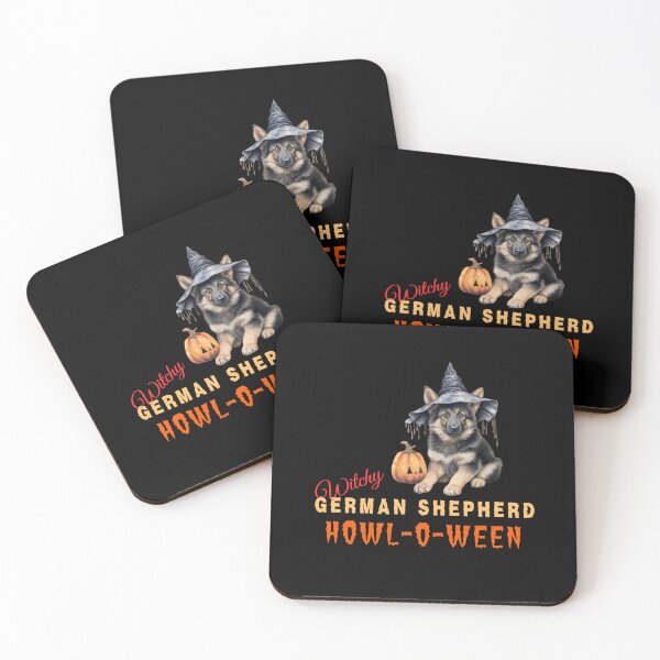 Item preview, Cute Witchy German Shepherd Halloween Design for Dog Lovers. designed and sold by EldersRULE.