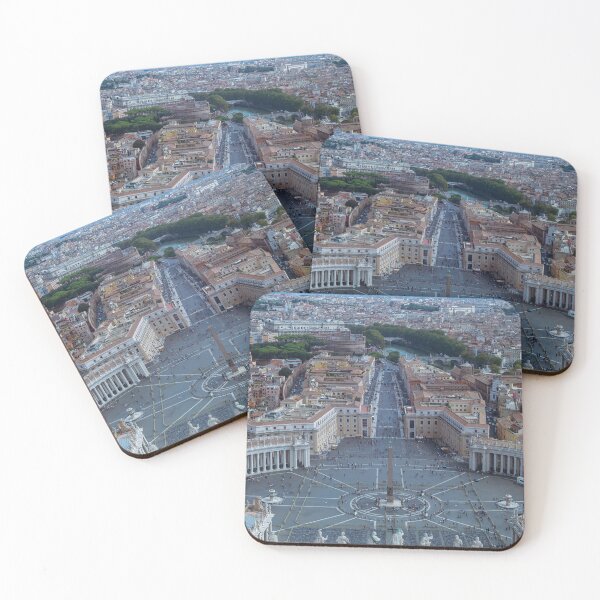 Item preview, Aerial View of St. Peter’s Square - Vatican City designed and sold by World Wondering Travel Photography.