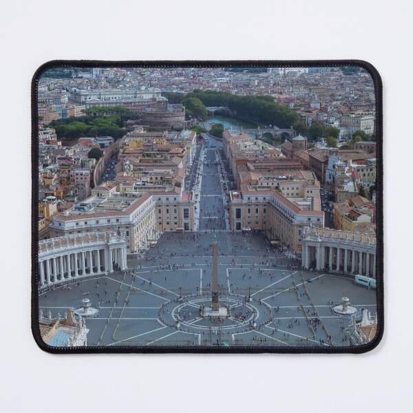 Item preview, Aerial View of St. Peter’s Square - Vatican City designed and sold by World Wondering Travel Photography.