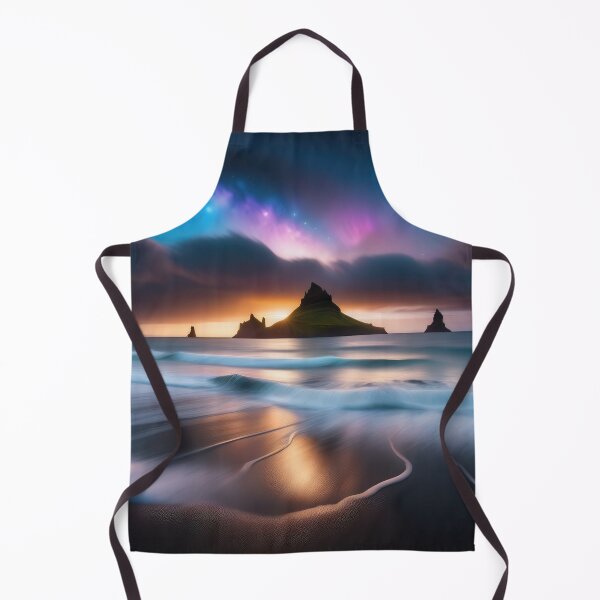 Item preview, Iceland beach at night designed and sold by rolffimages.