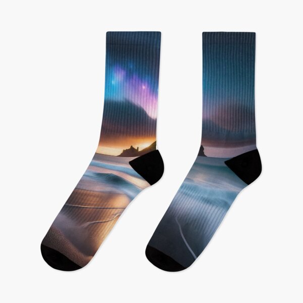 Item preview, Iceland beach at night designed and sold by rolffimages.