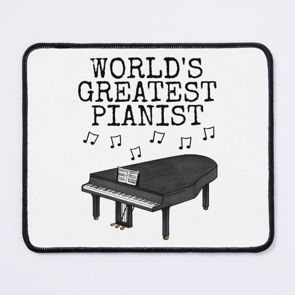 Item preview, World's Greatest Pianist, Grand Piano Musician Funny designed and sold by doodlerob.