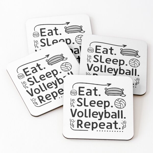 Item preview, Volleyball Passion - Eat. Sleep. Volleyball. Repeat. designed and sold by deluxedigital1.