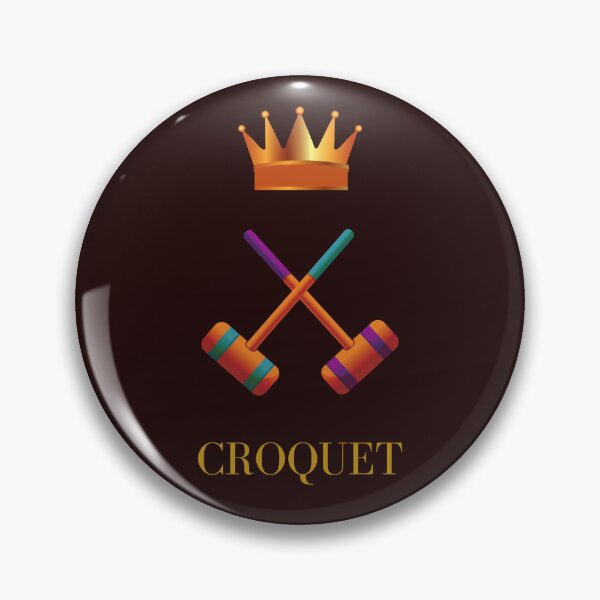 Item preview, Croquet mallets crown designed and sold by Delicarte.
