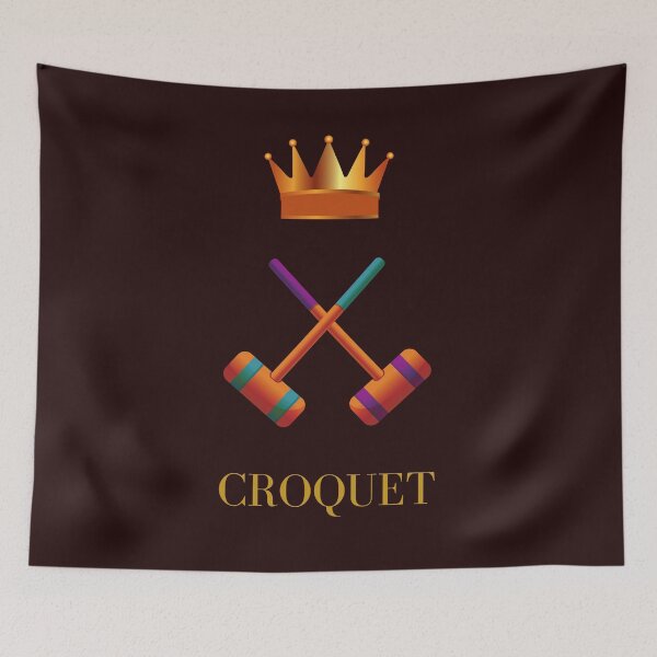 Item preview, Croquet mallets crown designed and sold by Delicarte.