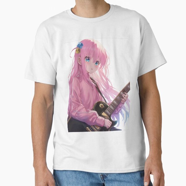 Aperçu de l'œuvre Hitori Gotou - FanArt de Bocchi The Rock! créée et vendue par Weeb  Store.