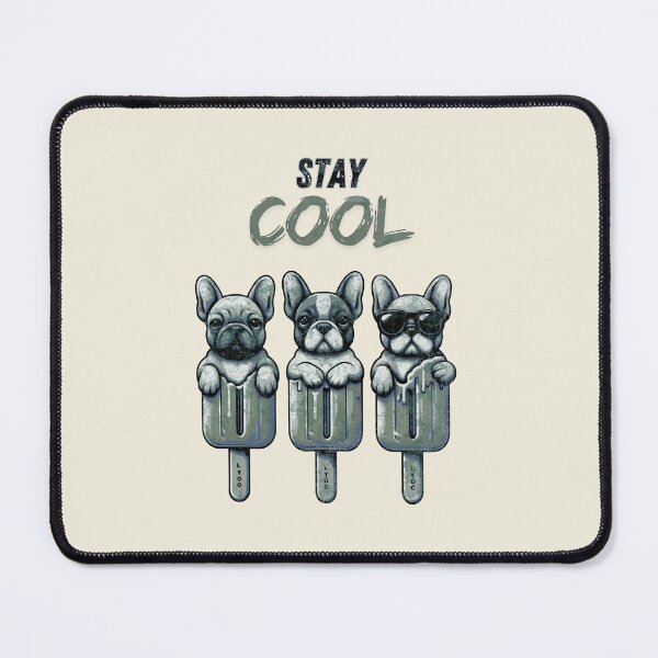 Item preview, French bulldog summer vibes, stay cool, French bulldog lovers, gift for French bulldog lovers T-Shirt designed and sold by Collagedream.