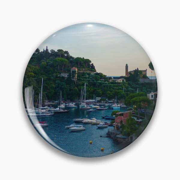 Item preview, Serene Bay in Portofino - Liguria, Italy designed and sold by World Wondering Travel Photography.