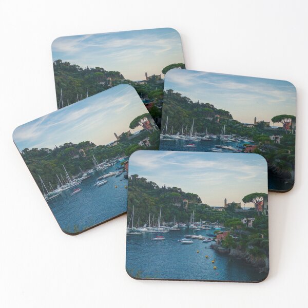 Item preview, Serene Bay in Portofino - Liguria, Italy designed and sold by World Wondering Travel Photography.