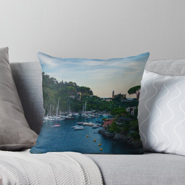 Item preview, Serene Bay in Portofino - Liguria, Italy designed and sold by World Wondering Travel Photography.
