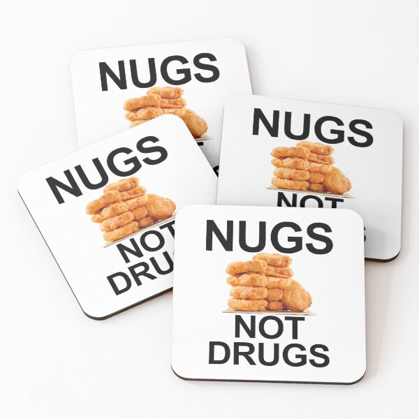 Item preview, NUGS NOT DRUGS CHICKE NUGGET ADDICT designed and sold by TheButchQueen.