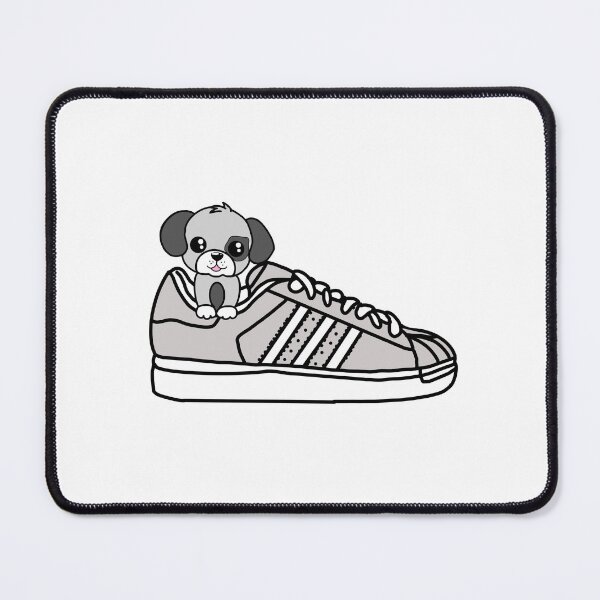 Item preview, Cute dog in Adidas shoe designed and sold by xoxodesignsxoxo.