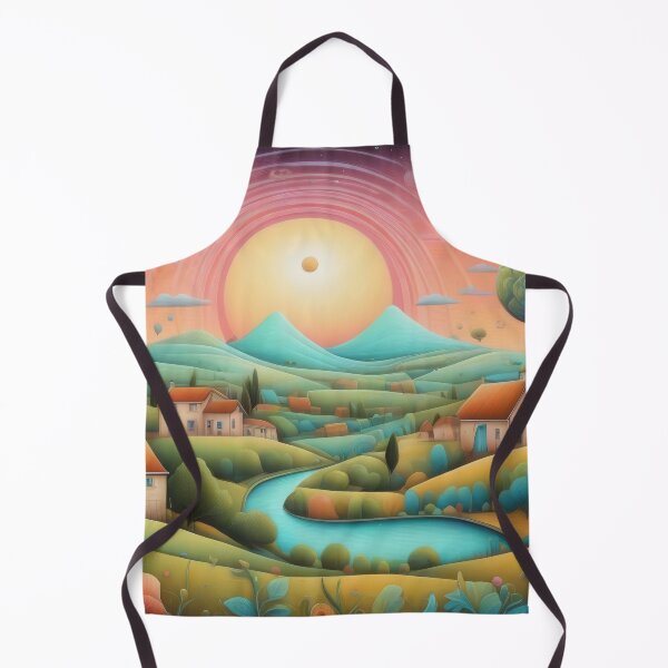 Item preview, Cute landscape with homes designed and sold by rolffimages.