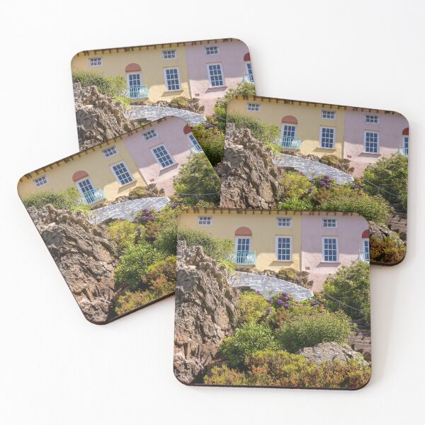 Item preview, Colourful Buildings & Gardens At Portmeirion Coastal Village designed and sold by Harmony Of The Mind.