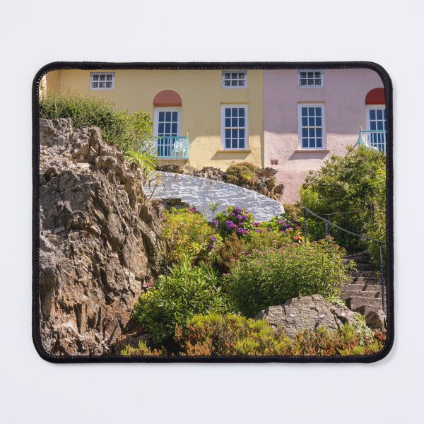 Item preview, Colourful Buildings & Gardens At Portmeirion Coastal Village designed and sold by Harmony Of The Mind.