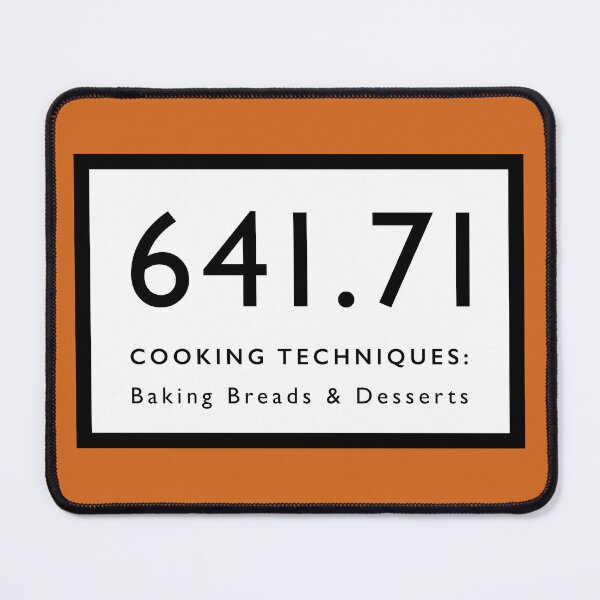 Item preview, Baking Love — Library Call Number Repping designed and sold by bearsdenbooks.