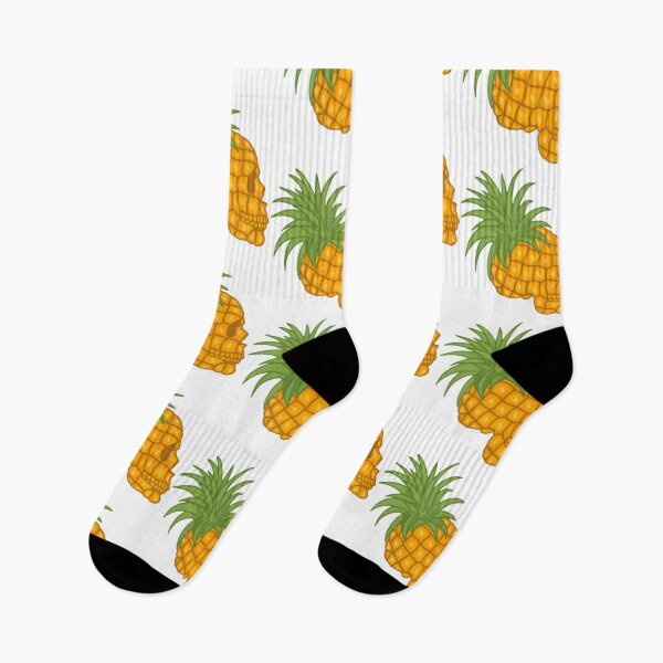Item preview, Side profile, pineapple skull designed and sold by Artistkhg.