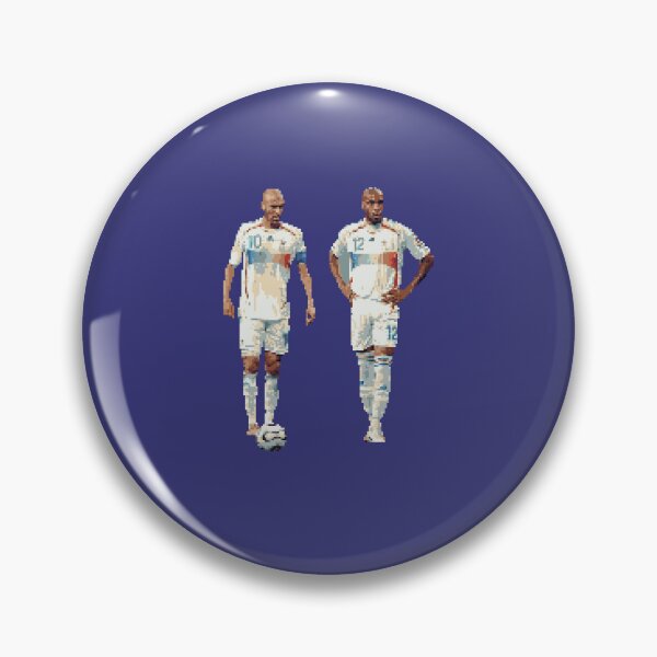 Item preview, Zinedine Zidane and Thierry Henry designed and sold by pixelsports2.