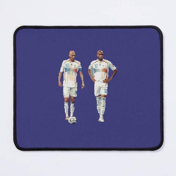 Item preview, Zinedine Zidane and Thierry Henry designed and sold by pixelsports2.