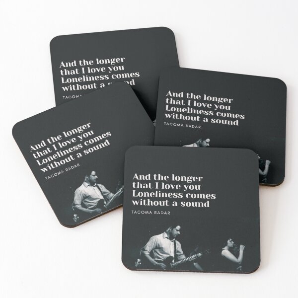 Item preview, Loneliness comes without a sound Tacoma Radar fan art designed and sold by Etaipal.