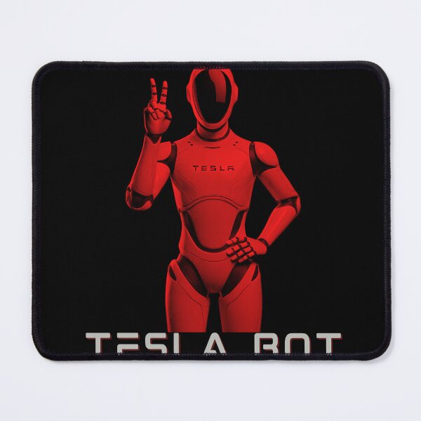 Item preview, Tesla bot designed and sold by TEEJAMBOREE.