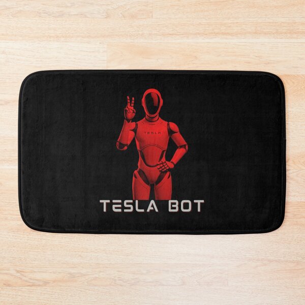 Item preview, Tesla bot designed and sold by TEEJAMBOREE.