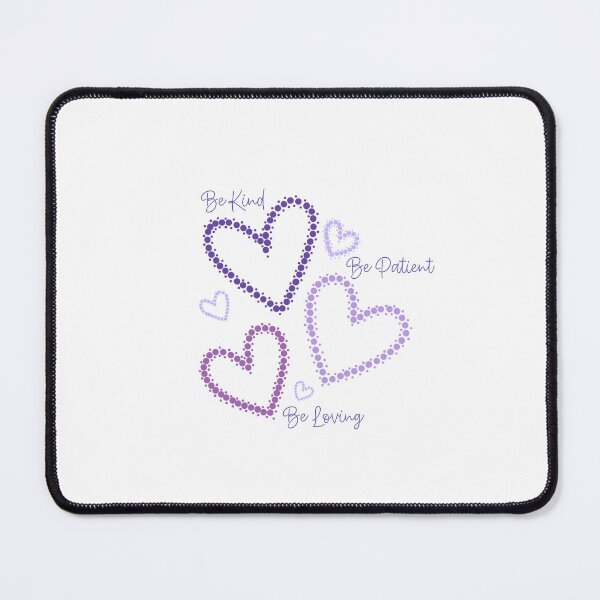 Item preview, Purple Hearts Dot Art designed and sold by Cardiff Creative.