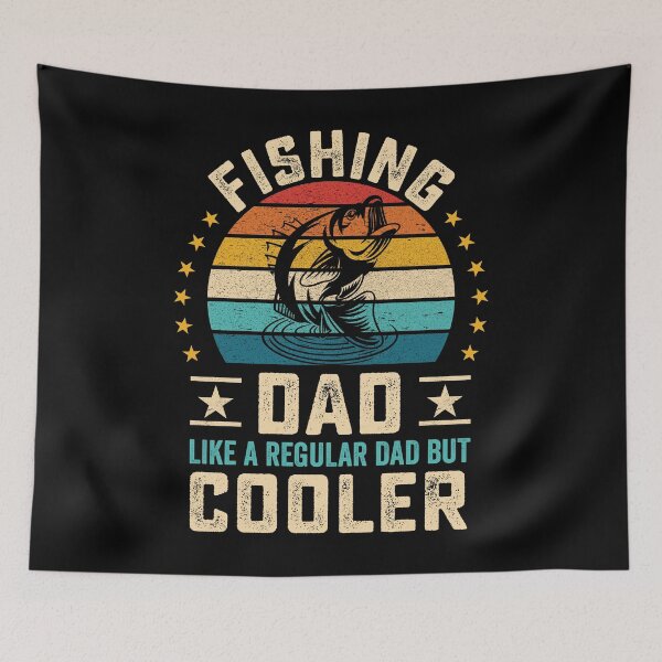 Item preview, Cool Fishing Dad - Like a Regular Dad, But Cooler designed and sold by BlissfulPrintz.