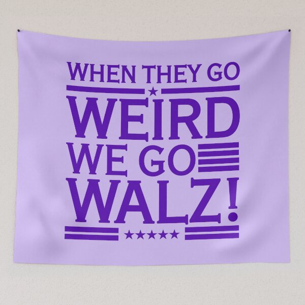 Artikelvorschau, When They Go Weird We Go Walz (purplel) entworfen und verkauft von Thelittlelord.