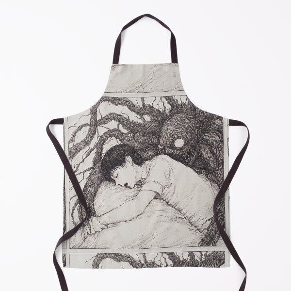 Item preview, good night – black and white horror manga anime boy designed and sold by ForsakenFrames.
